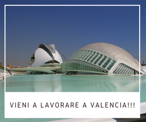 Vieni a lavorare a Valencia